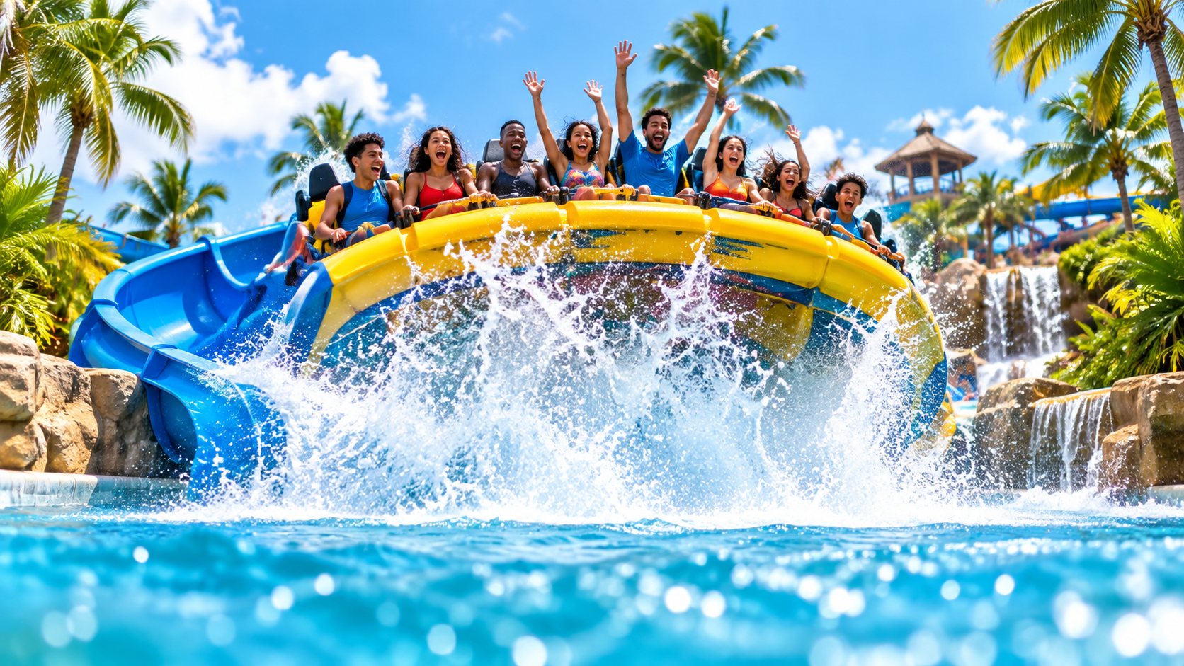 Community splash park